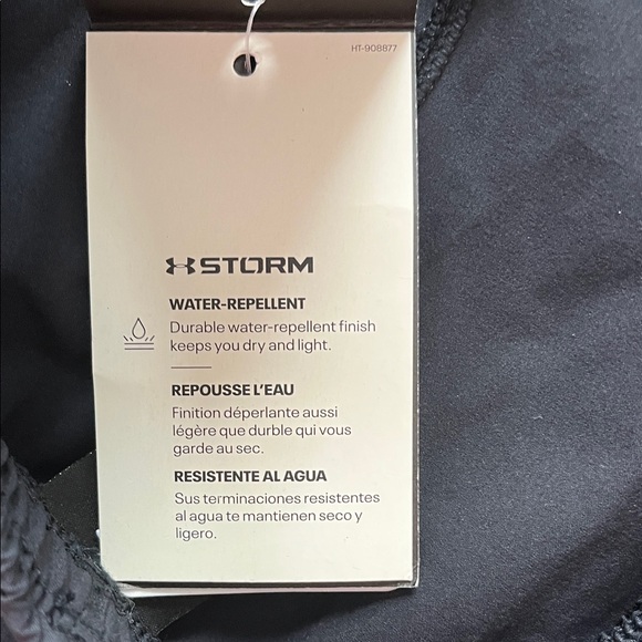 Under Armour Storm Black Cargo Joggers- Boys Large-New with tags - Picture 9 of 10